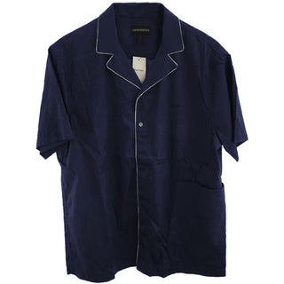 Emporio Armani Blue Cotton Shirt - Ginchy