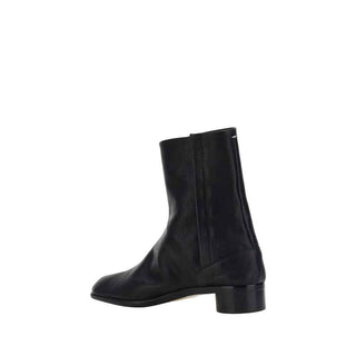 Margiela Black Camel Hair  Flat Boots