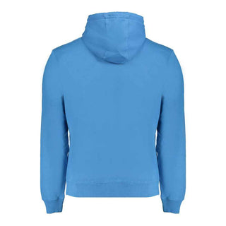 Napapijri Blue Cotton Men Sweater