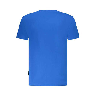 Napapijri Blue Cotton Men T-Shirt