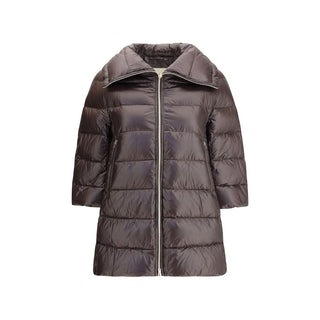 Herno Brown Polyester Coat