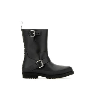 Stella McCartney Black Polyester Ankle Boots