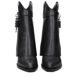 Givenchy Black Leather Ankle Boots