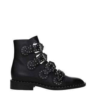 Givenchy Black Leather Ankle Boots