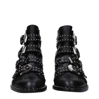 Givenchy Black Leather Ankle Boots