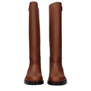 Valentino Garavani Brown Leather Boots