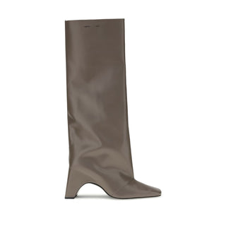 Coperni Gray Calf Leather Bos Taurus Boots