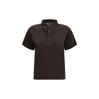 Margiela Semi-sheer polo Shirt