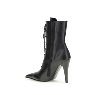 Alexander McQueen Leather Ankle Boots