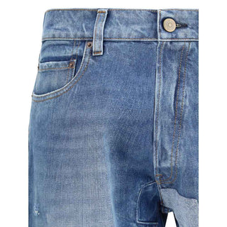 Margiela Blue Cotton Jeans