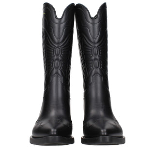 Christian Dior Black Cotton Boots