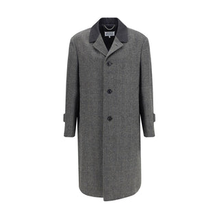 Margiela Gray Fleece Wool Coat