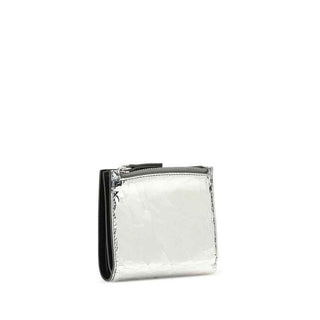 Margiela Silver Calf Leather Bos Taurus Wallet