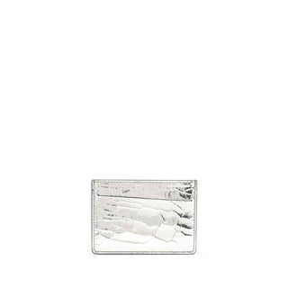 Margiela Silver Leather Wallet