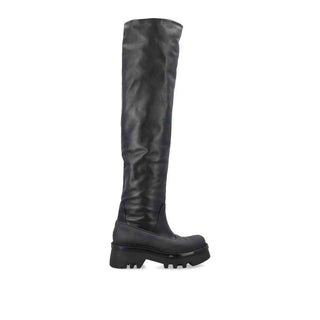 Chloé Black Leather Over The Knee