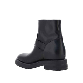 Chloé Black Calfskin Ankle Boots