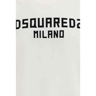 Dsquared² White Cotton T-Shirt