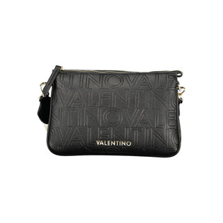 Mario Valentino Black Polyurethane Women's Shoulder Bag