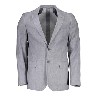 Gant Gray Cotton Blazer