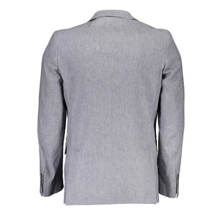 Gant Gray Cotton Blazer