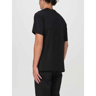 Versace Jeans Black Cotton T-Shirt