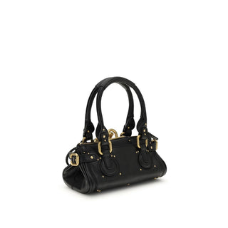 Chloé Black Calf Leather Bos Taurus Shoulder Bag