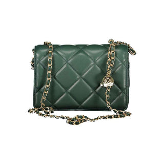 Mario Valentino Verde Poliuretano Woman Shoulder Bag