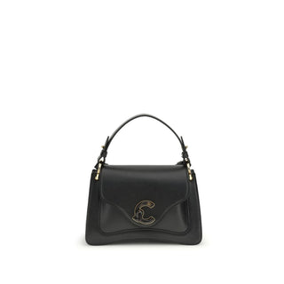 Coccinelle Black Calf Leather Bos Taurus Shoulder Bag