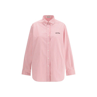 Miu Miu Multicolor Cotton Pattern Shirt