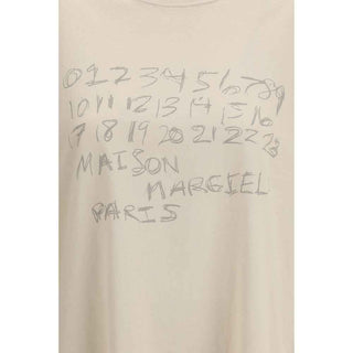 Margiela Beige Cotton T-Shirt