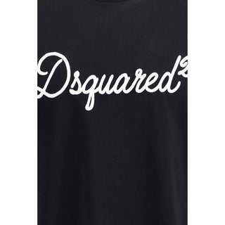 Dsquared² Black Cotton T-Shirt