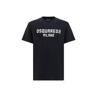 Dsquared² Black Cotton T-Shirt