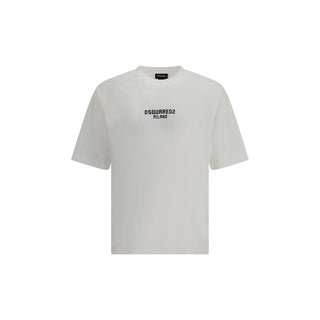 Dsquared² White Cotton T-Shirt