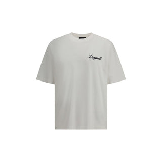 Dsquared² White Cotton T-Shirt