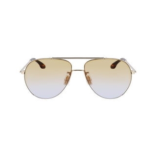 Victoria Beckham Gold Metal Sunglasses
