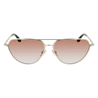 Victoria Beckham Gold Metal Sunglasses