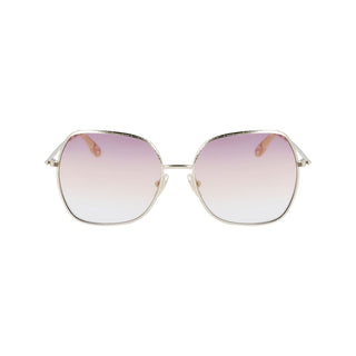 Victoria Beckham Gold Metal Sunglasses