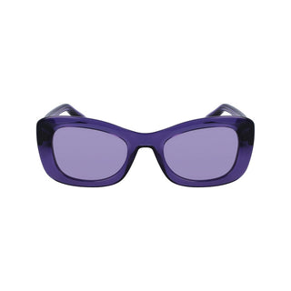 Victoria Beckham Gray Acetate Sunglasses