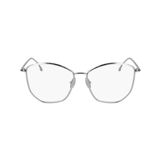 Victoria Beckham Gray Metal Glasses (Frames)