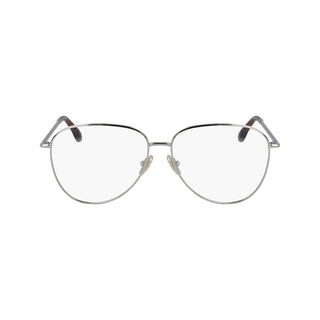 Victoria Beckham Gray Metal Glasses (Frames)