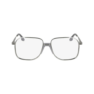 Victoria Beckham Gray Metal Glasses (Frames)