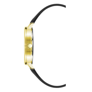Juicy Couture Black Plastic Dress Watch