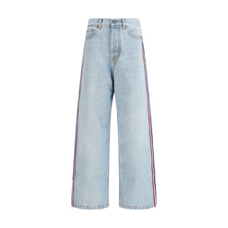 Fiorucci Light Blue Cotton Jeans Denim