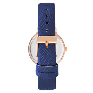 Juicy Couture Blue Plastic Dress Watch