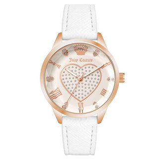 Juicy Couture White Plastic Dress Watch
