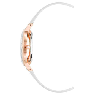 Juicy Couture White Plastic Dress Watch