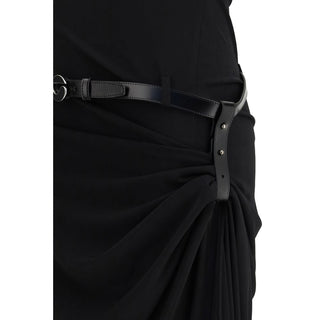 Coperni Black Polyester Cocktail Dress