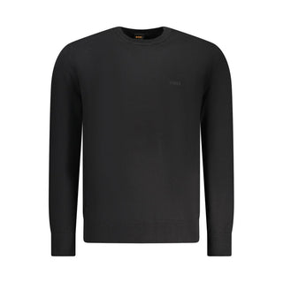 Hugo Boss Black Cotton Men's Sweater