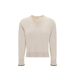 Brunello Cucinelli Beige Cashmere Cashmere Sweater