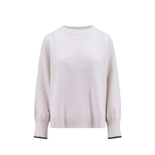 Brunello Cucinelli White Cashmere Cashmere Sweater